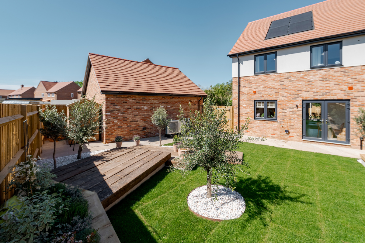 Garden in Admirals Green in Warsash
