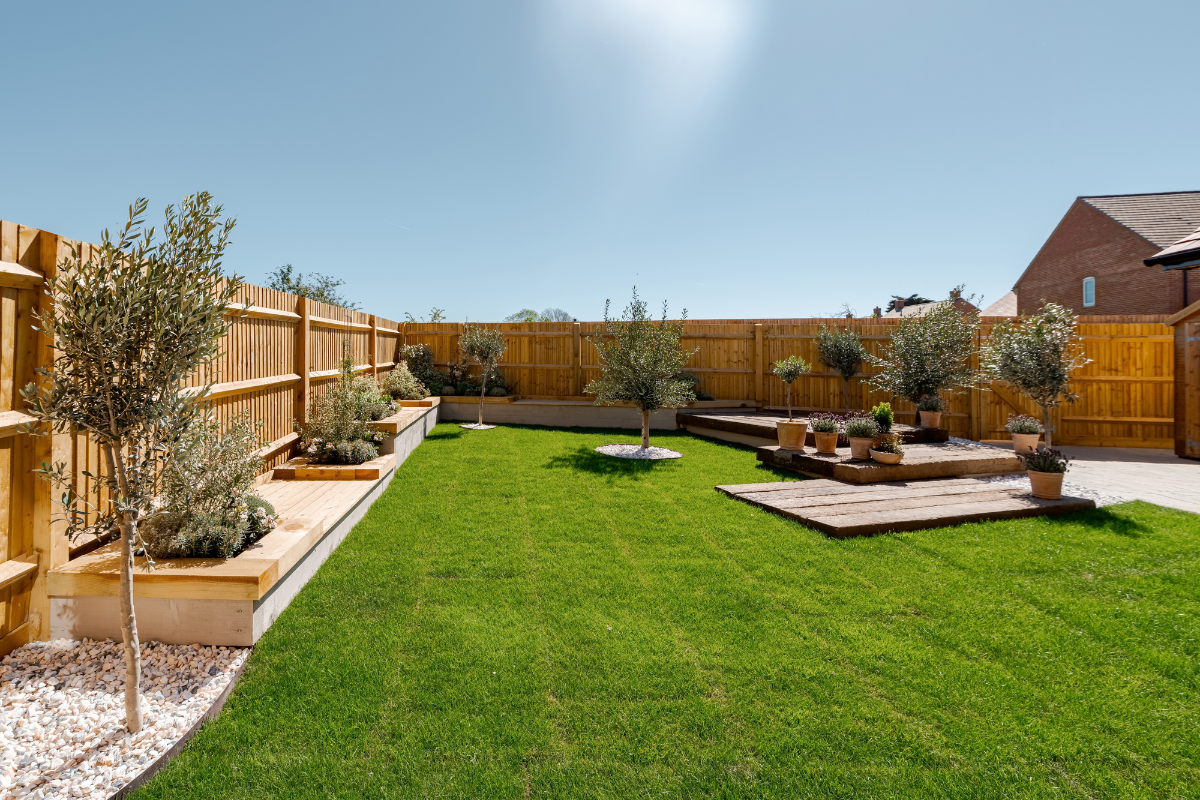 Garden of home at Admirals Green