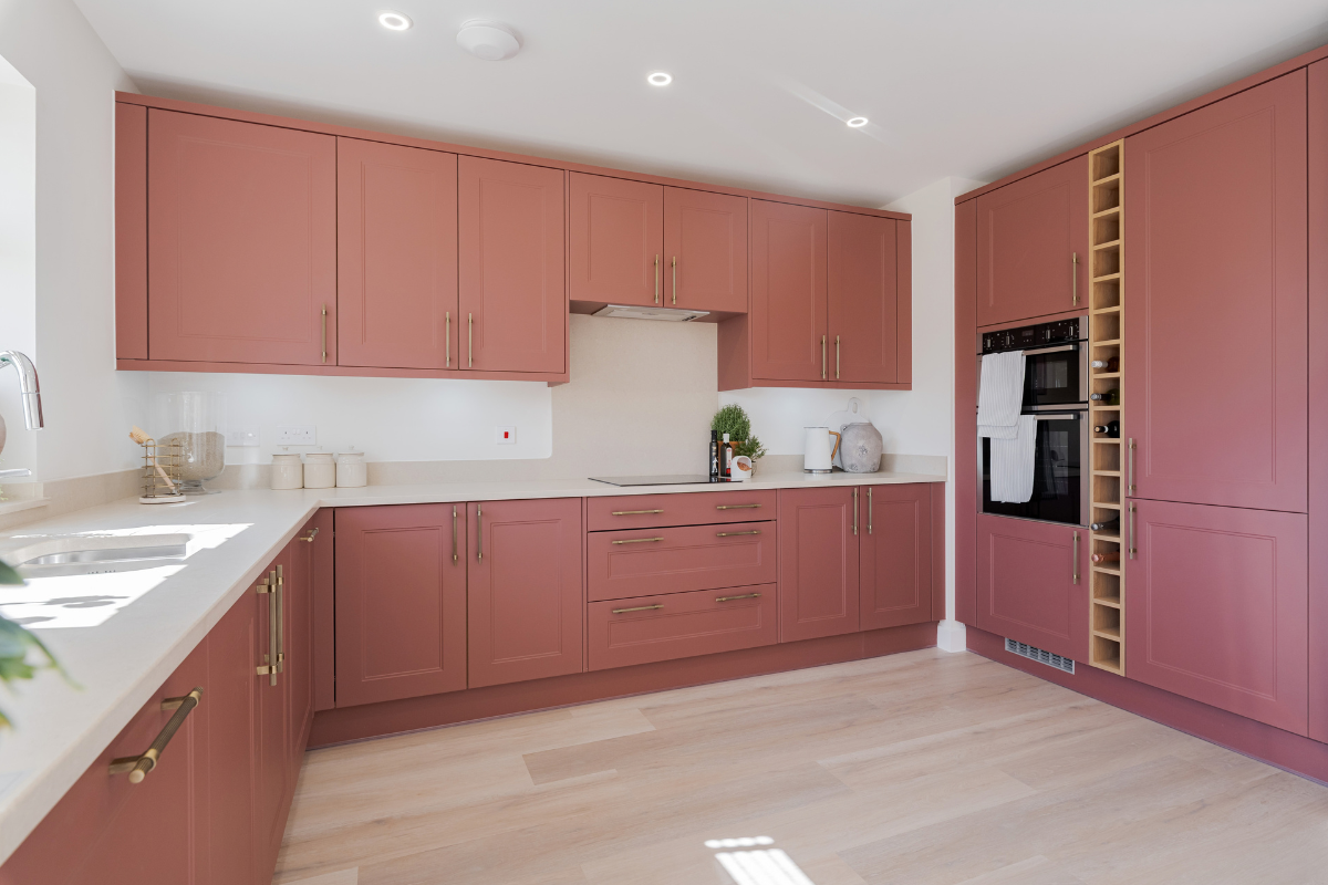 Kitchen units in Admirals Green home