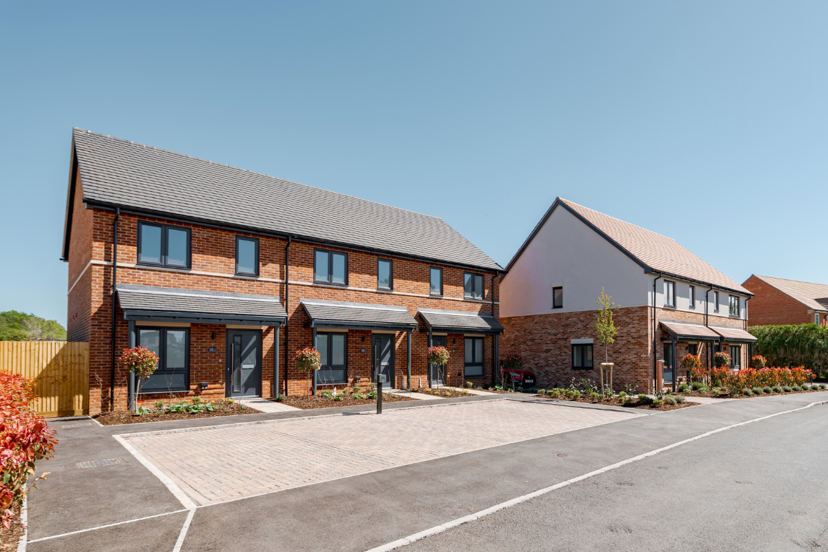New build homes in Admirals Green in Warsash